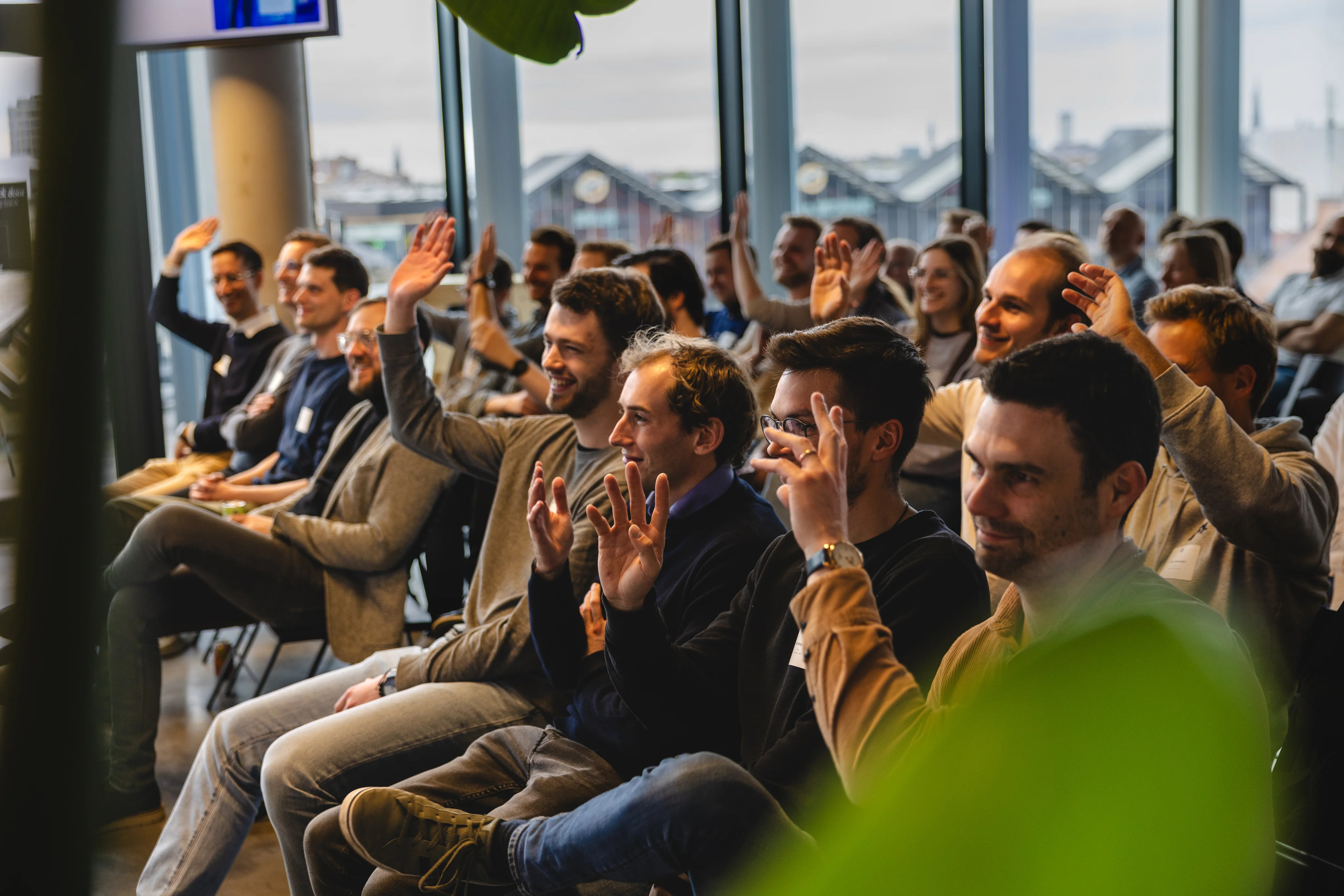 Product leaders at a TPC gathering