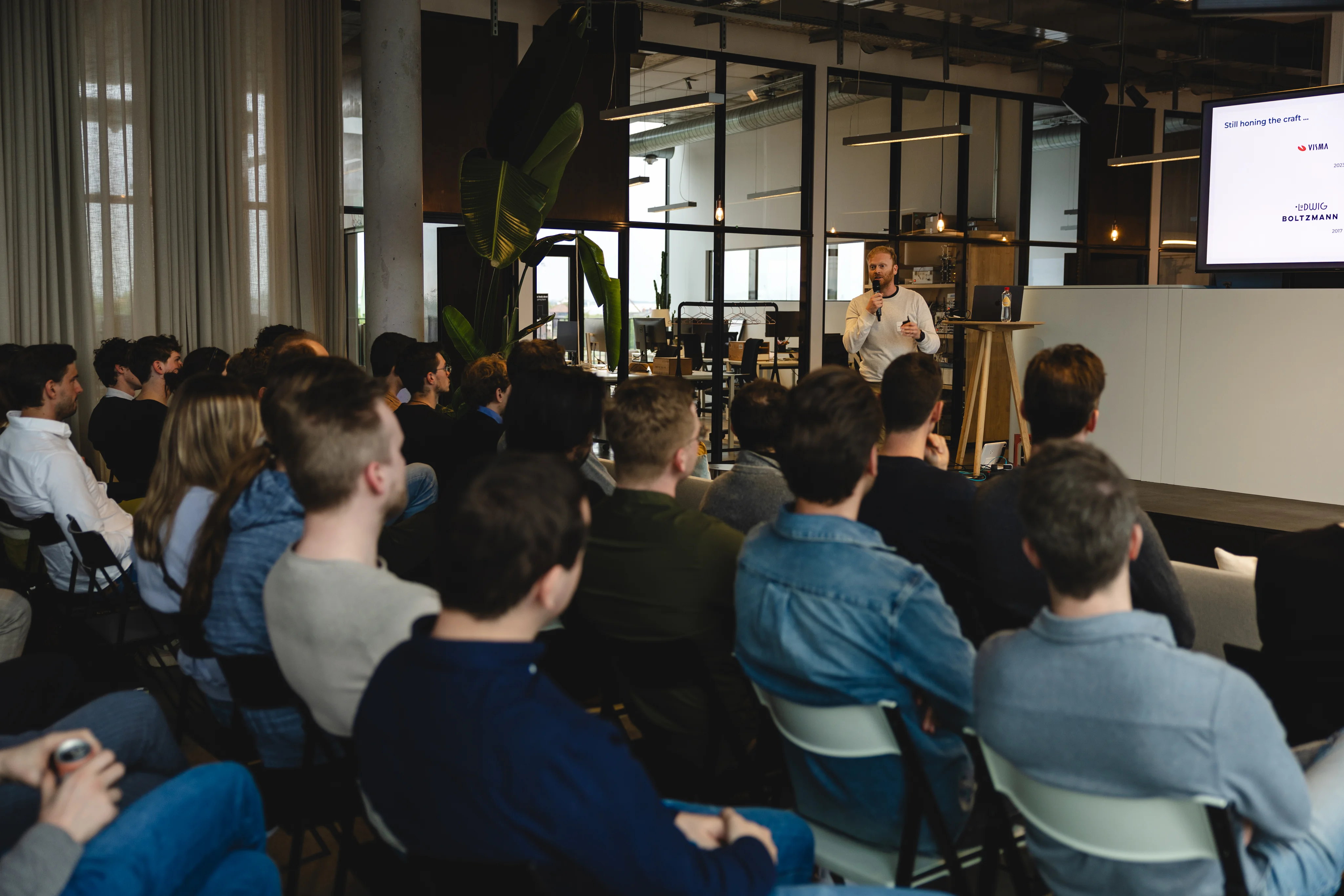 PMs, CPOs and founders at a TPC gathering